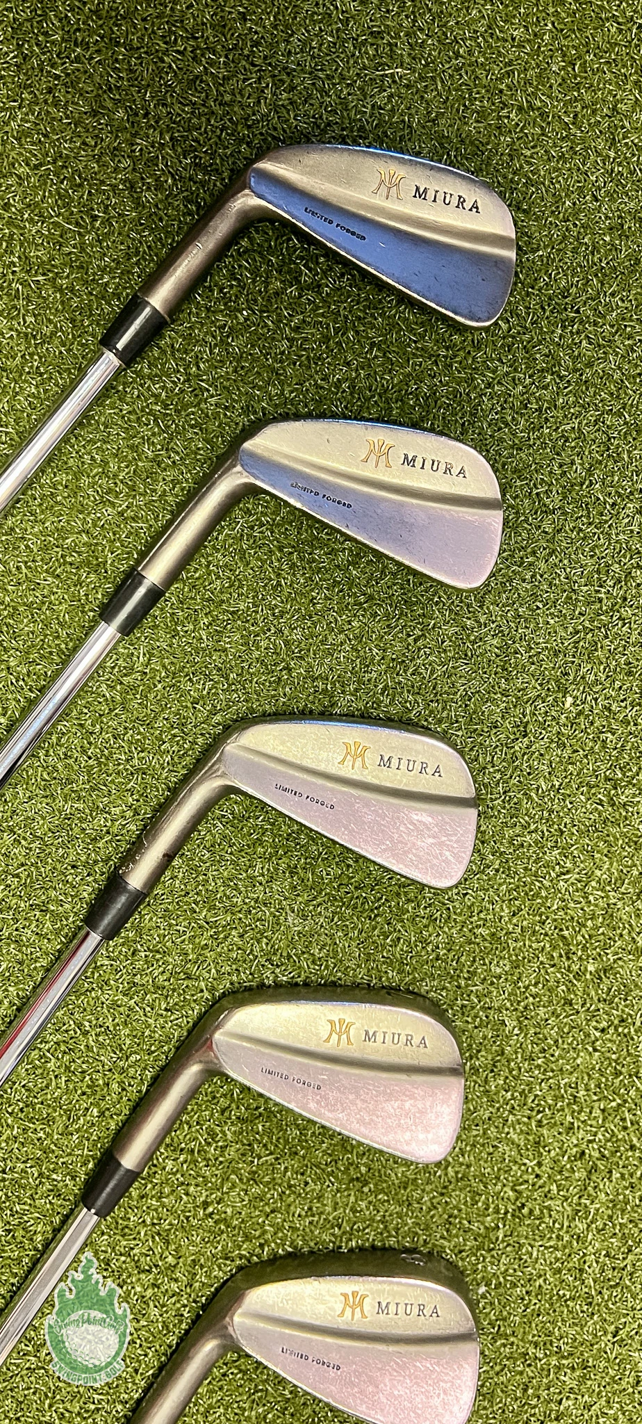 Used LH Miura Genuine Limited Forged Irons 4-PW DG X100 X-Stiff Steel Golf Set 11 Used LH Miura Genuine Limited Forged Irons 4-PW DG X100 X-Stiff Steel Golf Set - Image 9