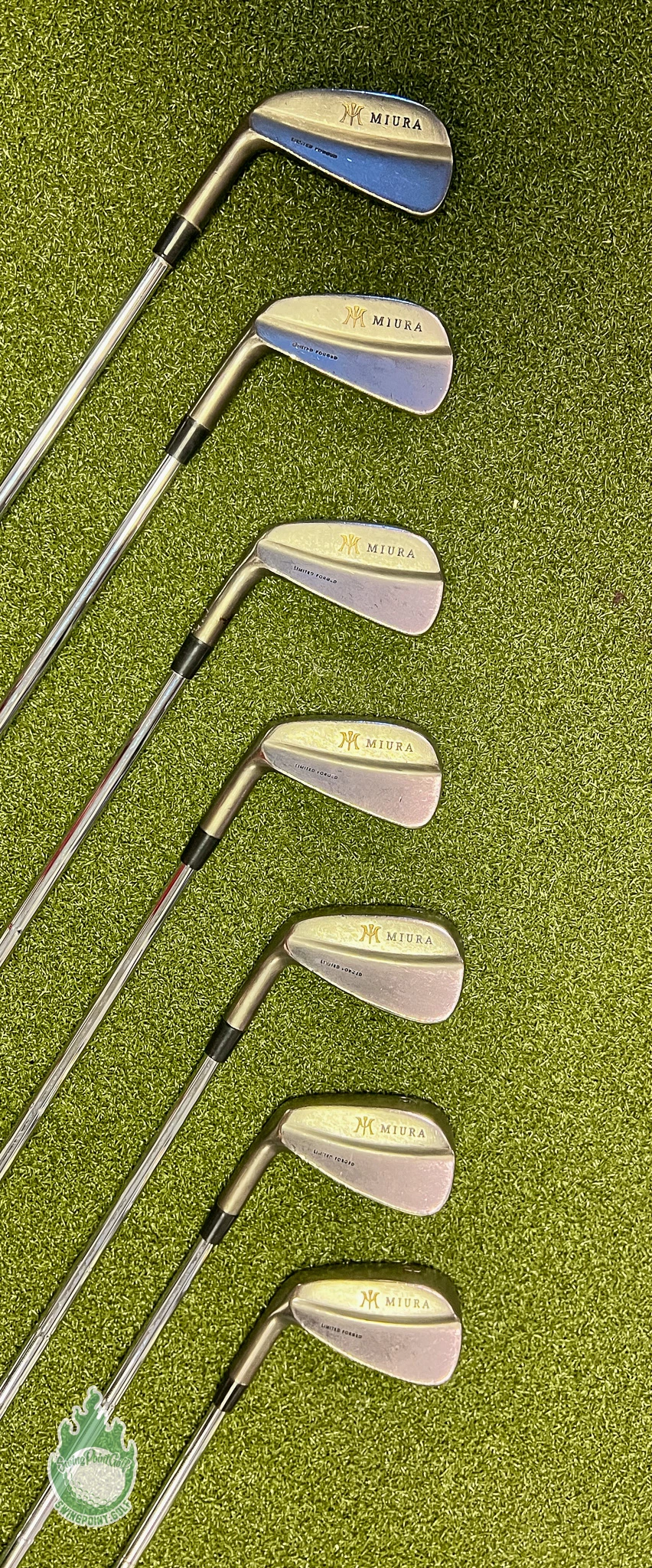 Used LH Miura Genuine Limited Forged Irons 4-PW DG X100 X-Stiff Steel Golf Set 9 Used LH Miura Genuine Limited Forged Irons 4-PW DG X100 X-Stiff Steel Golf Set - Image 7