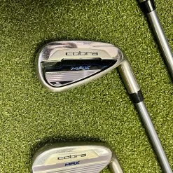 Used Right Handed Cobra Max Iron Set 7-9,GW Graphite 56g Lite Flex Golf Club -Callaway Club Shop IMG 3387