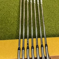 Used RH Titleist T200 Irons 4-PW AMT Tour White S300 Stiff Flex Steel Golf Set -Callaway Club Shop IMG 3415
