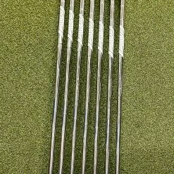 Used RH Titleist T200 Irons 4-PW AMT Tour White S300 Stiff Flex Steel Golf Set -Callaway Club Shop IMG 3416