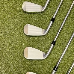 Used RH Titleist T200 Irons 4-PW AMT Tour White S300 Stiff Flex Steel Golf Set -Callaway Club Shop IMG 3422 1