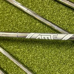 Used RH Titleist T200 Irons 4-PW AMT Tour White S300 Stiff Flex Steel Golf Set -Callaway Club Shop IMG 3423 1