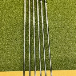 Used RH TaylorMade Burner Plus Irons 5-PW 85g Uniflex Steel Golf Club Set -Callaway Club Shop IMG 3449 1