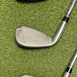 Used RH TaylorMade Burner Plus Irons 5-PW 85g Uniflex Steel Golf Club Set -Callaway Club Shop IMG 3453 1