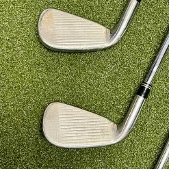 Used RH TaylorMade Burner Plus Irons 5-PW 85g Uniflex Steel Golf Club Set -Callaway Club Shop IMG 3454 1