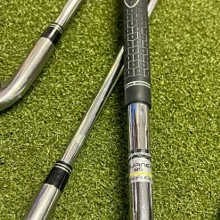 Used RH TaylorMade Burner Plus Irons 5-PW 85g Uniflex Steel Golf Club Set -Callaway Club Shop IMG 3456 1