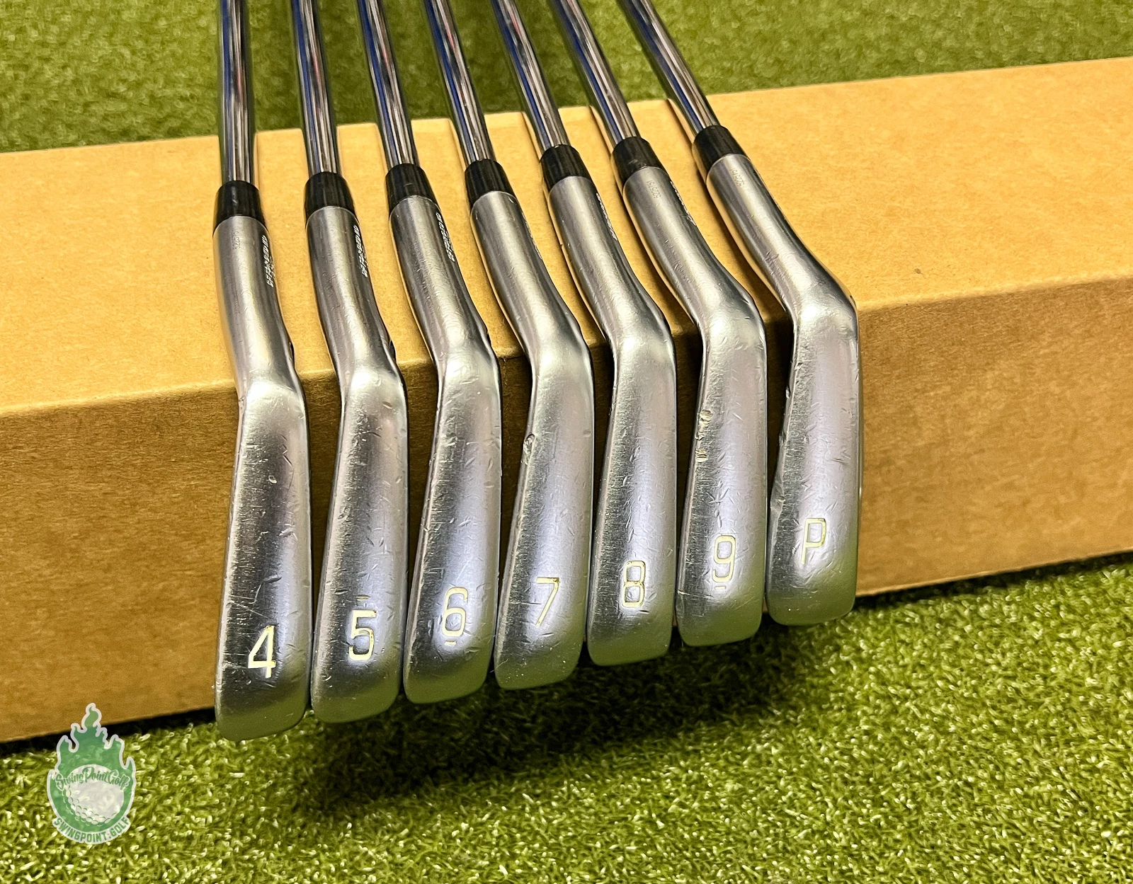 Used Mizuno JPX 919 Tour Forged Irons 4-PW KBS Tour 90g Regular Steel Golf Set 4 Used Mizuno JPX 919 Tour Forged Irons 4-PW KBS Tour 90g Regular Steel Golf Set - Image 2