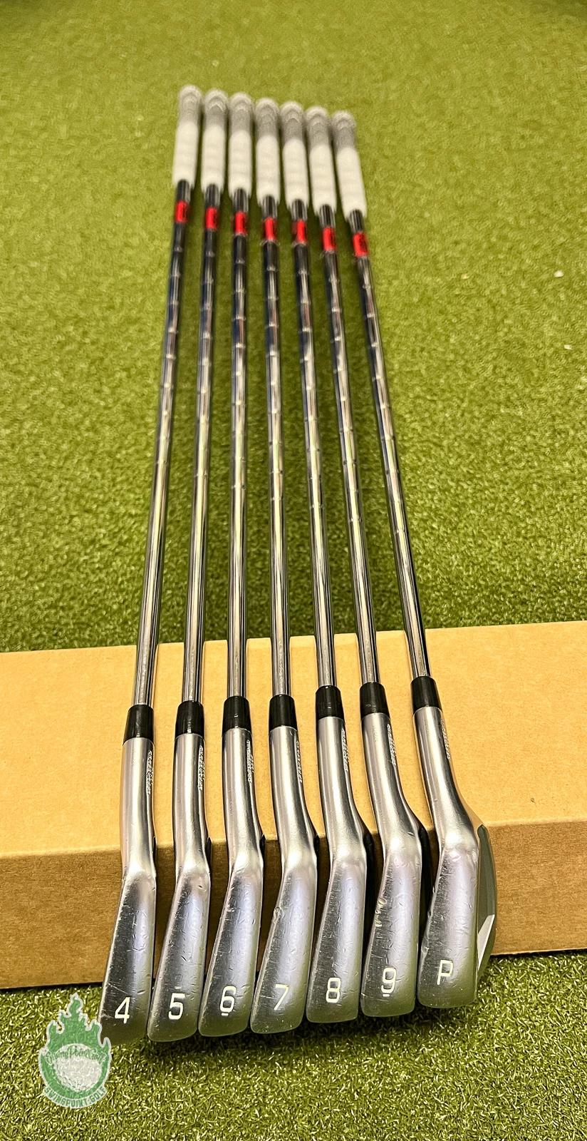 Used Mizuno JPX 919 Tour Forged Irons 4-PW KBS Tour 90g Regular Steel Golf Set 5 Used Mizuno JPX 919 Tour Forged Irons 4-PW KBS Tour 90g Regular Steel Golf Set - Image 3