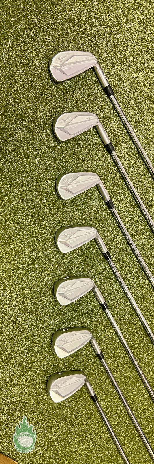 Used Mizuno JPX 919 Tour Forged Irons 4-PW KBS Tour 90g Regular Steel Golf Set 9 Used Mizuno JPX 919 Tour Forged Irons 4-PW KBS Tour 90g Regular Steel Golf Set - Image 7