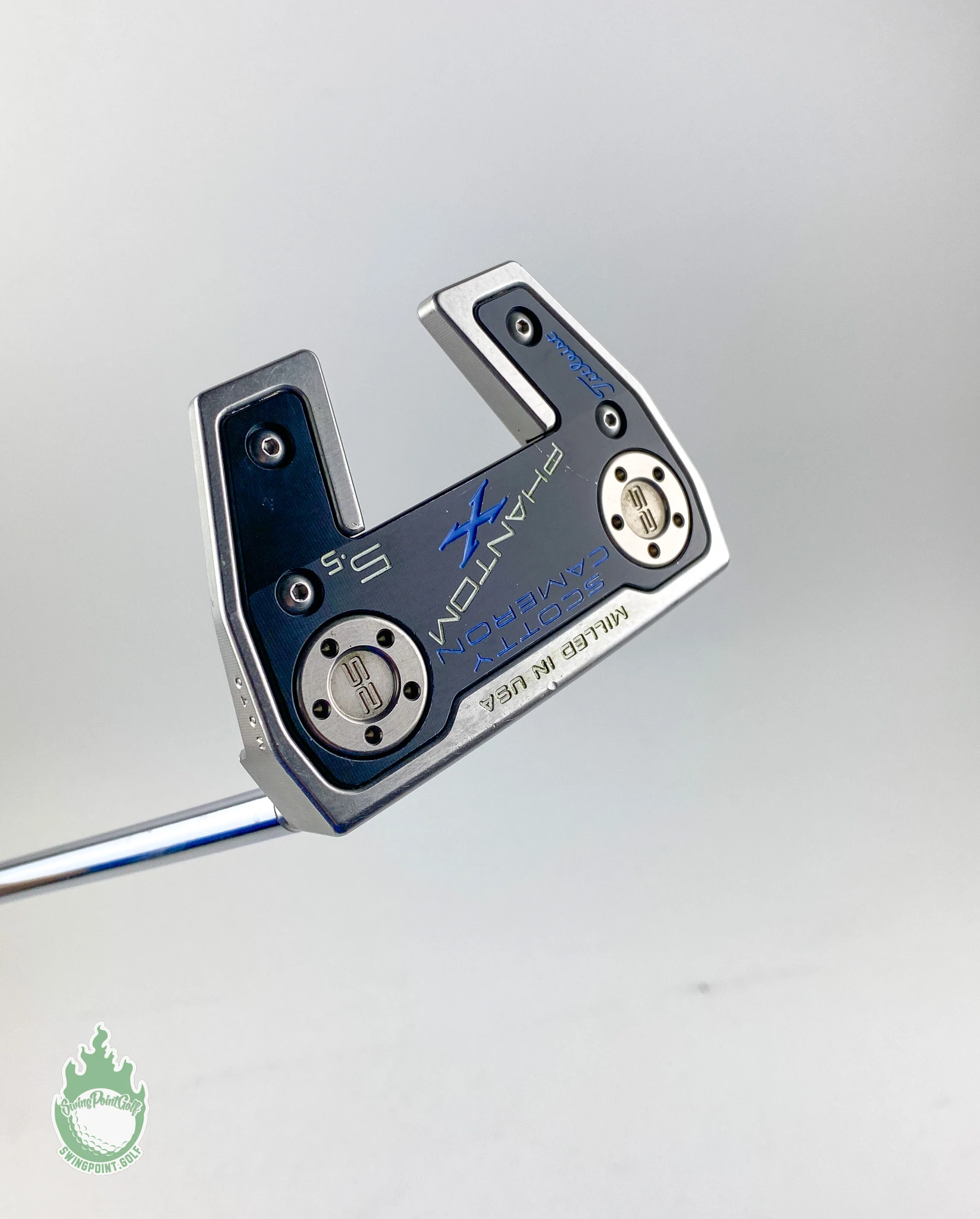 Used RH Titleist Scotty Cameron MOTO Phantom X 5.5 35″ Putter Steel Golf Club 13 Used RH Titleist Scotty Cameron MOTO Phantom X 5.5 35″ Putter Steel Golf Club - Image 11