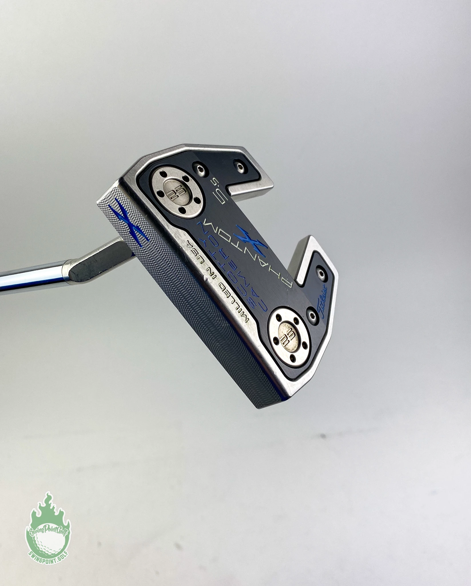 Used RH Titleist Scotty Cameron MOTO Phantom X 5.5 35″ Putter Steel Golf Club 12 Used RH Titleist Scotty Cameron MOTO Phantom X 5.5 35″ Putter Steel Golf Club - Image 10