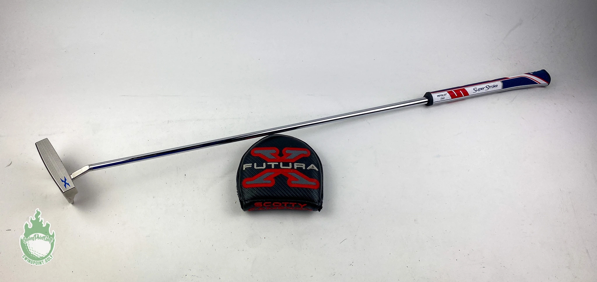 Used RH Titleist Scotty Cameron MOTO Phantom X 5.5 35″ Putter Steel Golf Club 5 Used RH Titleist Scotty Cameron MOTO Phantom X 5.5 35″ Putter Steel Golf Club - Image 3