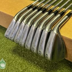 Used RH Tommy Armour 845 V-31 Evo Cavity Irons 3-PW Stiff Flex Steel Golf Set