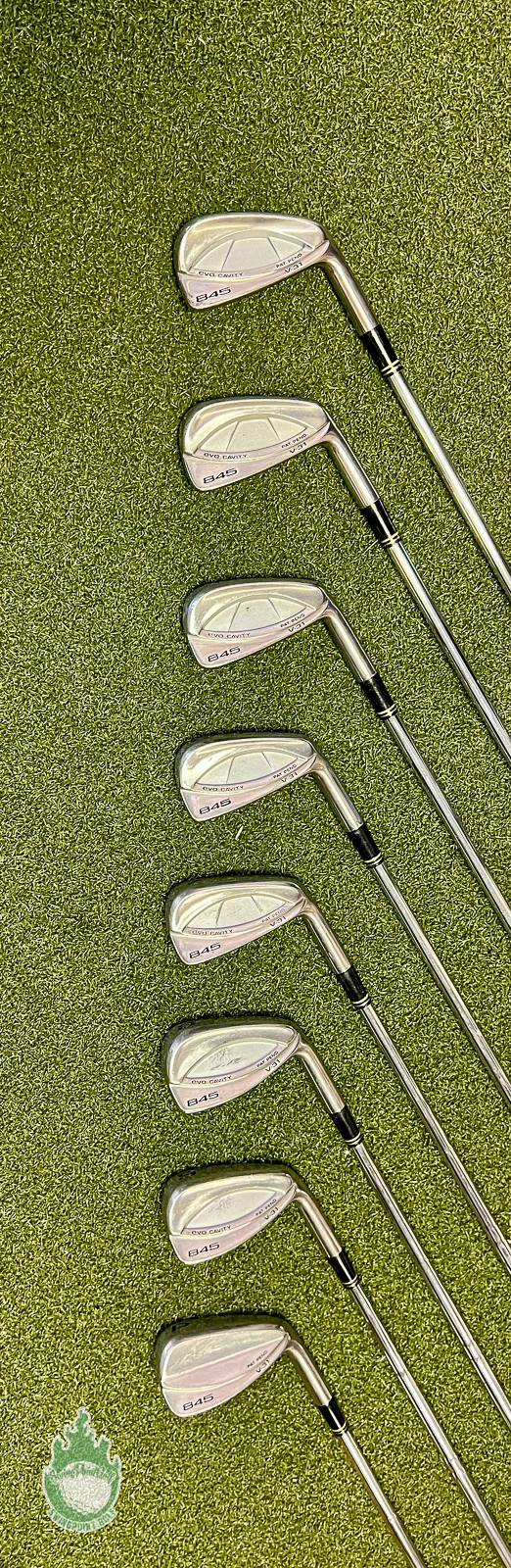 Used RH Tommy Armour 845 V-31 Evo Cavity Irons 3-PW Stiff Flex Steel Golf Set 9 Used RH Tommy Armour 845 V-31 Evo Cavity Irons 3-PW Stiff Flex Steel Golf Set - Image 7