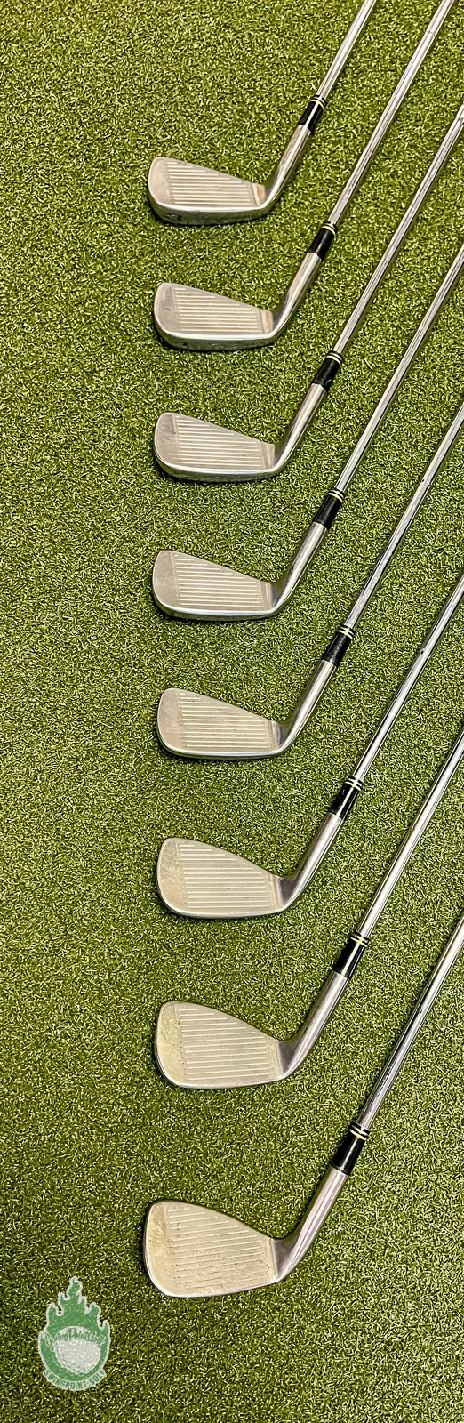Used RH Tommy Armour 845 V-31 Evo Cavity Irons 3-PW Stiff Flex Steel Golf Set 6 Used RH Tommy Armour 845 V-31 Evo Cavity Irons 3-PW Stiff Flex Steel Golf Set - Image 4