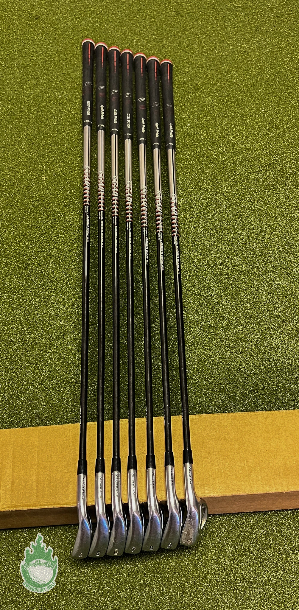 Used Callaway APEX Forged CF16 Irons 4-PW Tour AD 85g Regular Graphite Golf Set 12 Used Callaway APEX Forged CF16 Irons 4-PW Tour AD 85g Regular Graphite Golf Set - Image 10