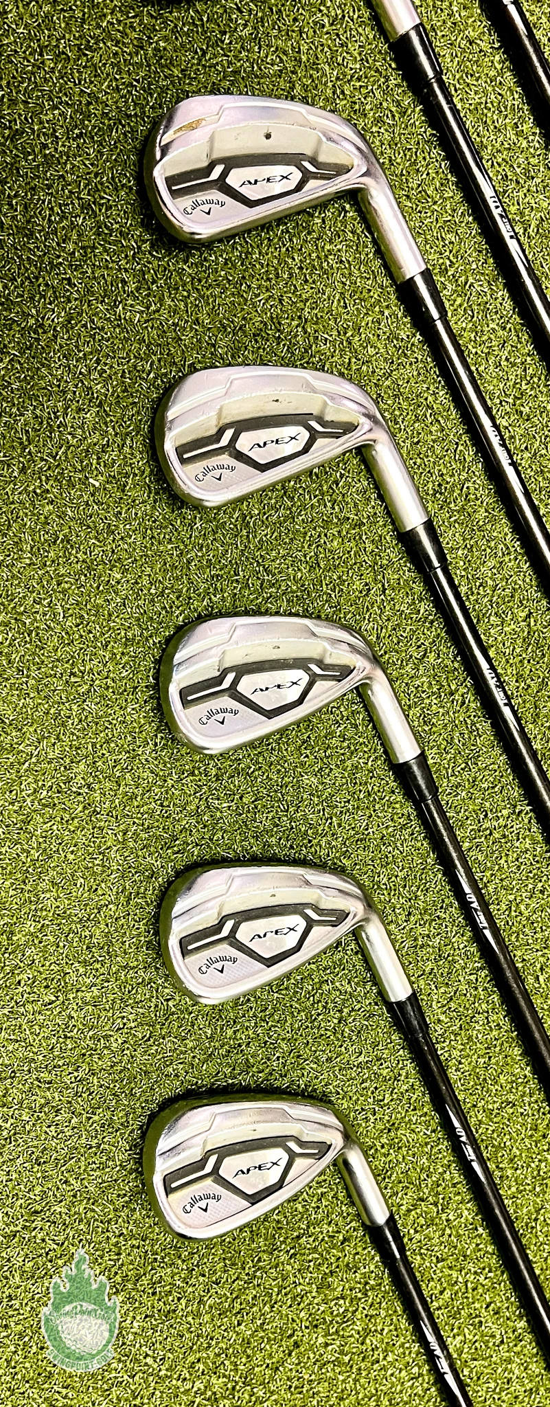 Used Callaway APEX Forged CF16 Irons 4-PW Tour AD 85g Regular Graphite Golf Set 10 Used Callaway APEX Forged CF16 Irons 4-PW Tour AD 85g Regular Graphite Golf Set - Image 8