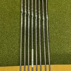 Used RH TaylorMade M5 Irons 4-PW/AW XP 100 S300 Stiff Flex Steel Golf Club Set -Callaway Club Shop IMG 3794 1