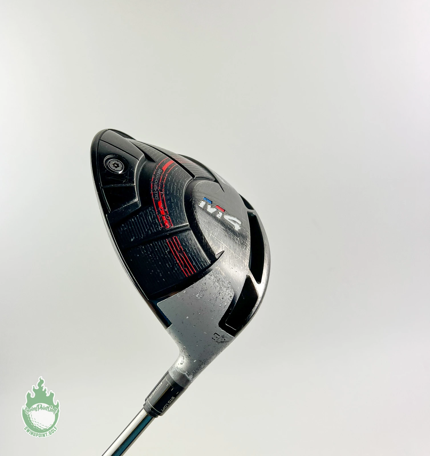 Used RH TaylorMade M4 Driver 9.5* Elements 7F4T Tour Stiff Graphite Golf Club 4 Used RH TaylorMade M4 Driver 9.5* Elements 7F4T Tour Stiff Graphite Golf Club - Image 2