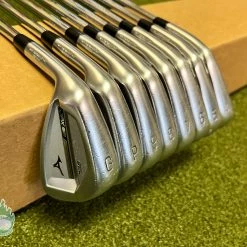 Used LH Mizuno JPX 921 SEL Irons 4-PW/GW Tour 125g Stiff Flex Steel Golf Set