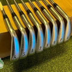 Used RH Callaway APEX Forged ’21 Irons 4-PW/AW Elevate 95g Stiff Steel Golf Set -Callaway Club Shop IMG 4091 1