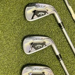 Used RH Callaway APEX Forged ’21 Irons 4-PW/AW Elevate 95g Stiff Steel Golf Set -Callaway Club Shop IMG 4094 1