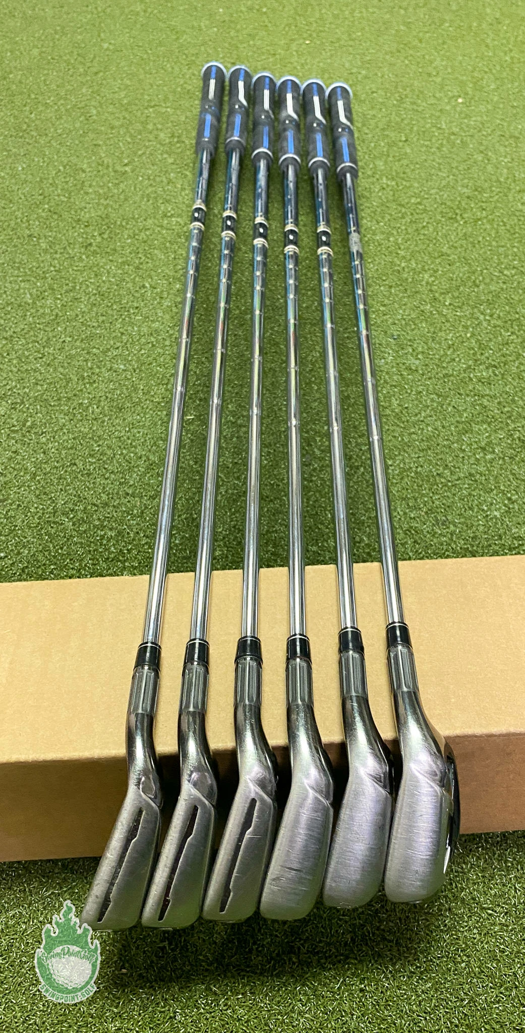 Used RH 2016 TaylorMade M2 Irons 5-PW REAX 88g Stiff Flex Steel Golf Club Set 13 Used RH 2016 TaylorMade M2 Irons 5-PW REAX 88g Stiff Flex Steel Golf Club Set - Image 11