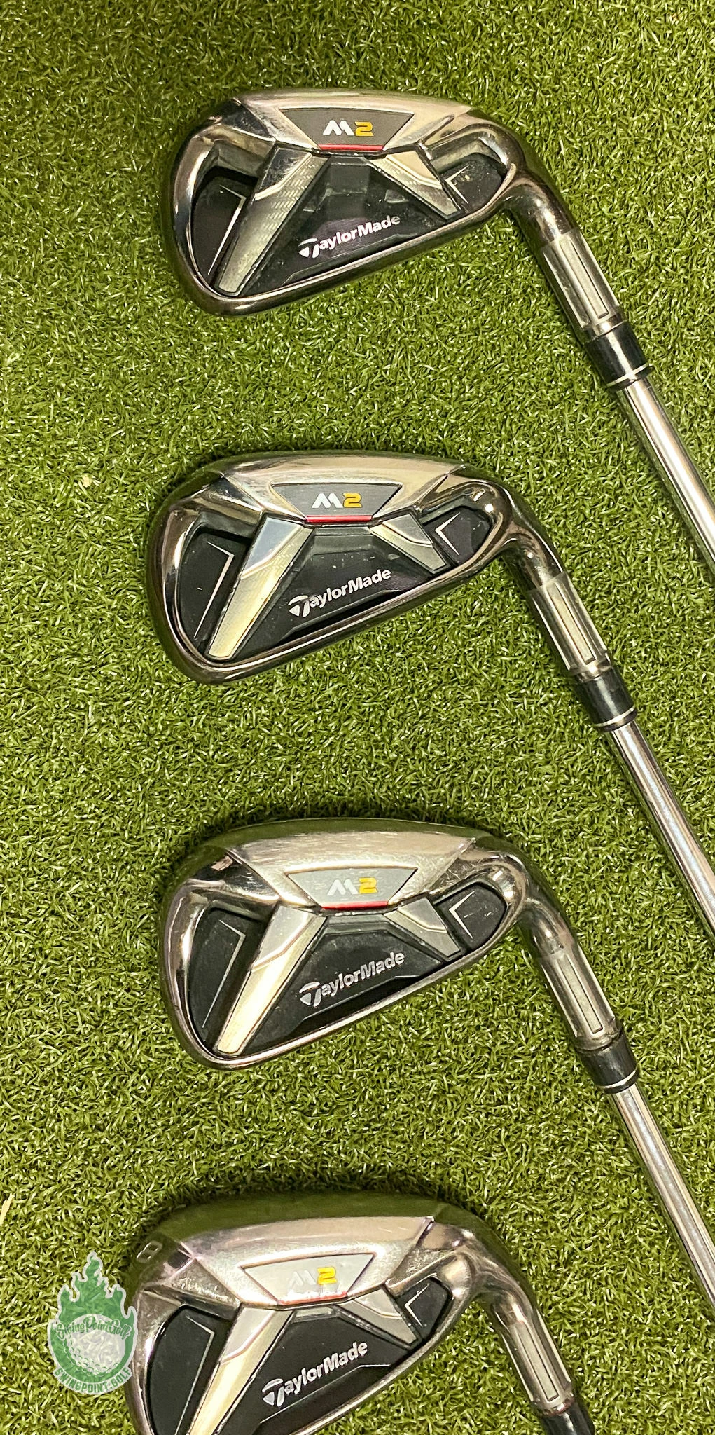 Used RH 2016 TaylorMade M2 Irons 5-PW REAX 88g Stiff Flex Steel Golf Club Set 11 Used RH 2016 TaylorMade M2 Irons 5-PW REAX 88g Stiff Flex Steel Golf Club Set - Image 9