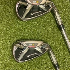 Used RH 2016 TaylorMade M2 Irons 5-PW REAX 88g Stiff Flex Steel Golf Club Set 20 Used RH 2016 TaylorMade M2 Irons 5-PW REAX 88g Stiff Flex Steel Golf Club Set -Callaway Club Shop IMG 4139 3