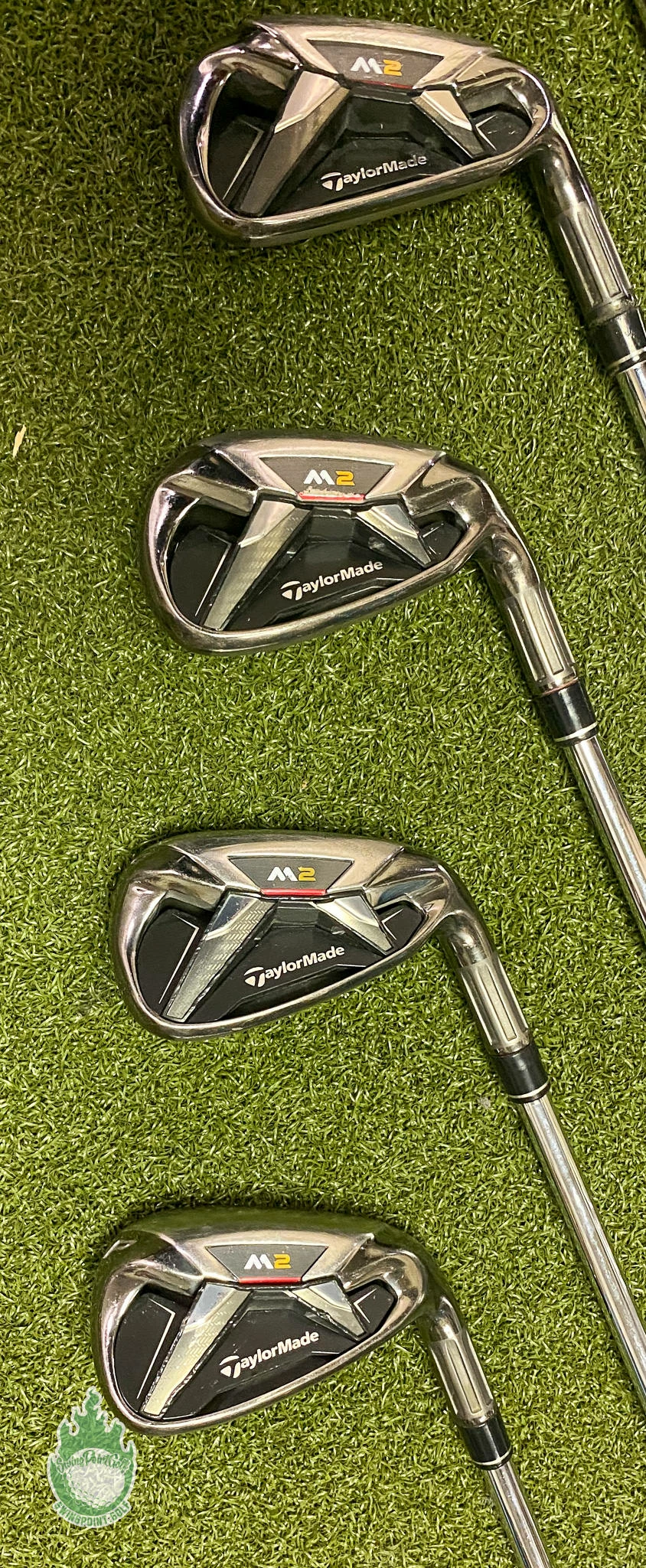 Used RH 2016 TaylorMade M2 Irons 5-PW REAX 88g Stiff Flex Steel Golf Club Set 10 Used RH 2016 TaylorMade M2 Irons 5-PW REAX 88g Stiff Flex Steel Golf Club Set - Image 8