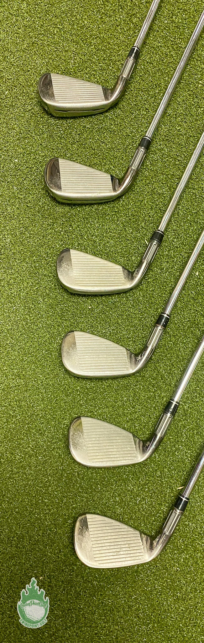 Used RH 2016 TaylorMade M2 Irons 5-PW REAX 88g Stiff Flex Steel Golf Club Set 6 Used RH 2016 TaylorMade M2 Irons 5-PW REAX 88g Stiff Flex Steel Golf Club Set - Image 4