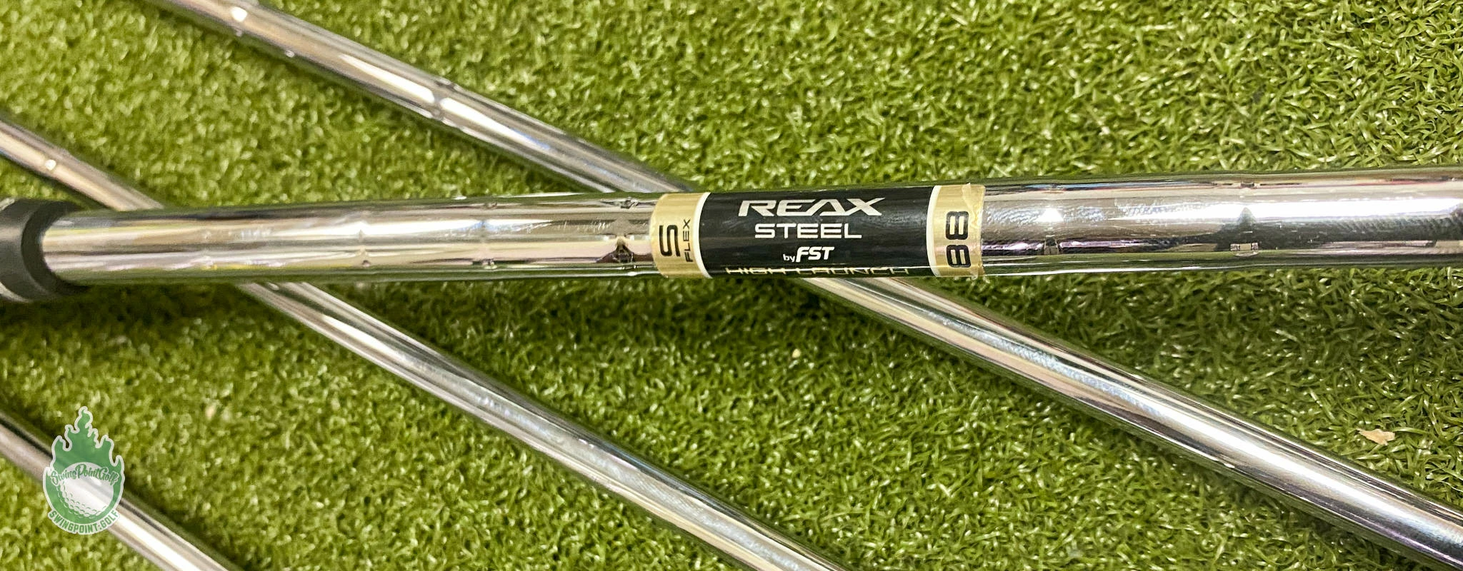 Used RH 2016 TaylorMade M2 Irons 5-PW REAX 88g Stiff Flex Steel Golf Club Set 5 Used RH 2016 TaylorMade M2 Irons 5-PW REAX 88g Stiff Flex Steel Golf Club Set - Image 3