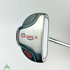 Used Edtheclubmaker New Wave 2-Ball Center Shafted Putter 41″ Steel Golf Club -Callaway Club Shop IMG 4166