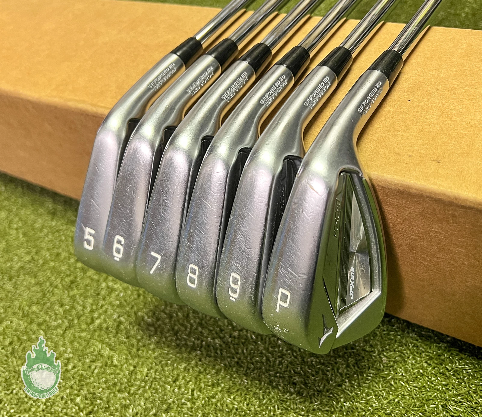 Used RH Mizuno JPX 919 Forged Irons 5-PW Project X 6.0 Stiff Steel Golf Set 3 Used RH Mizuno JPX 919 Forged Irons 5-PW Project X 6.0 Stiff Steel Golf Set