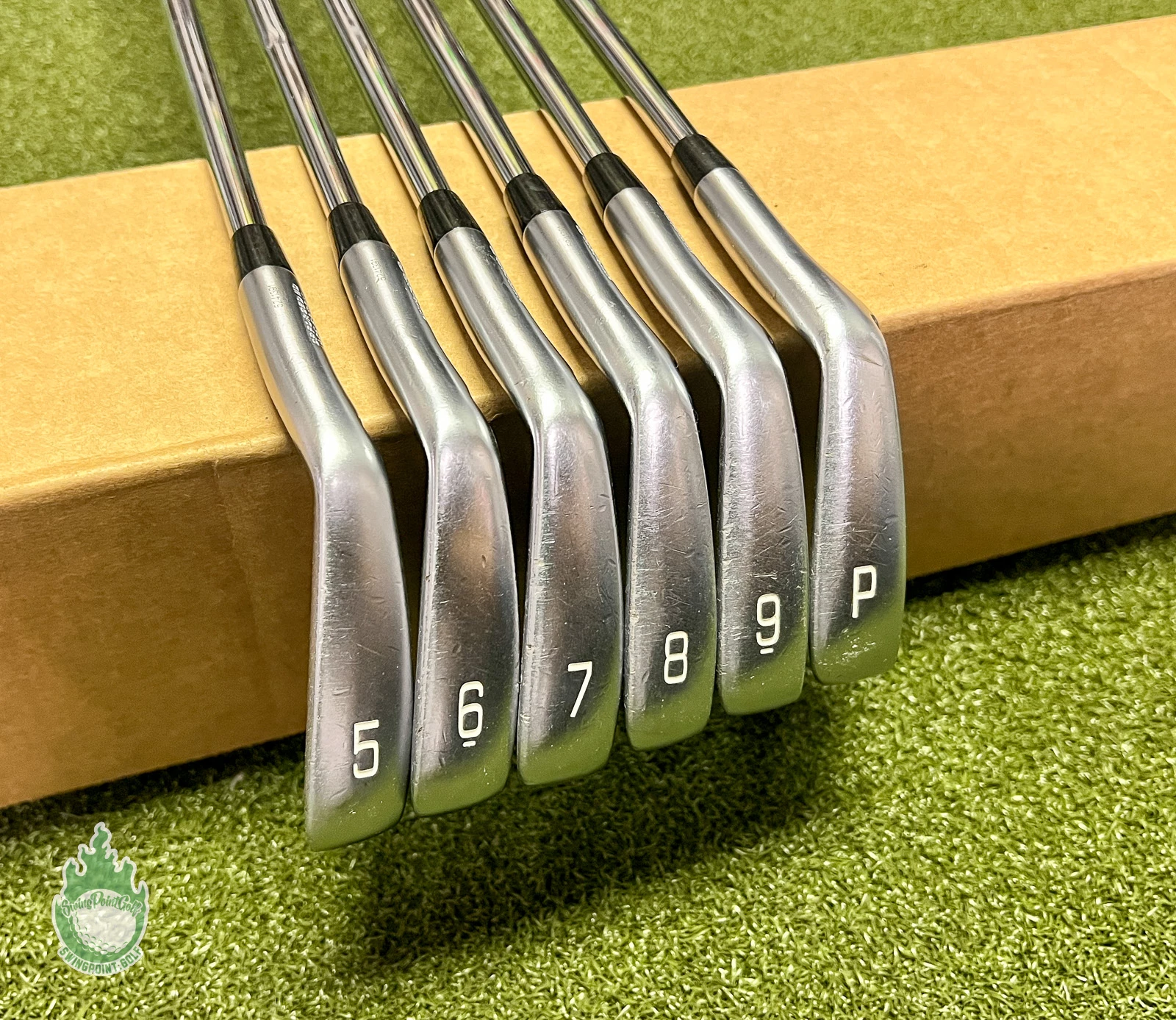 Used RH Mizuno JPX 919 Forged Irons 5-PW Project X 6.0 Stiff Steel Golf Set 4 Used RH Mizuno JPX 919 Forged Irons 5-PW Project X 6.0 Stiff Steel Golf Set - Image 2