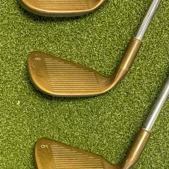 Used RH Ping Red Dot Eye 2 Beryllium Copper Irons 3-PW Stiff Steel Golf Set 18 Used RH Ping Red Dot Eye 2 Beryllium Copper Irons 3-PW Stiff Steel Golf Set -Callaway Club Shop IMG 4184 2