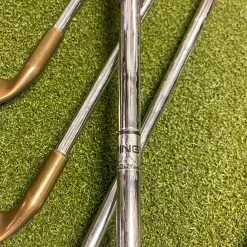 Used RH Ping Red Dot Eye 2 Beryllium Copper Irons 3-PW Stiff Steel Golf Set 15 Used RH Ping Red Dot Eye 2 Beryllium Copper Irons 3-PW Stiff Steel Golf Set -Callaway Club Shop IMG 4187 2
