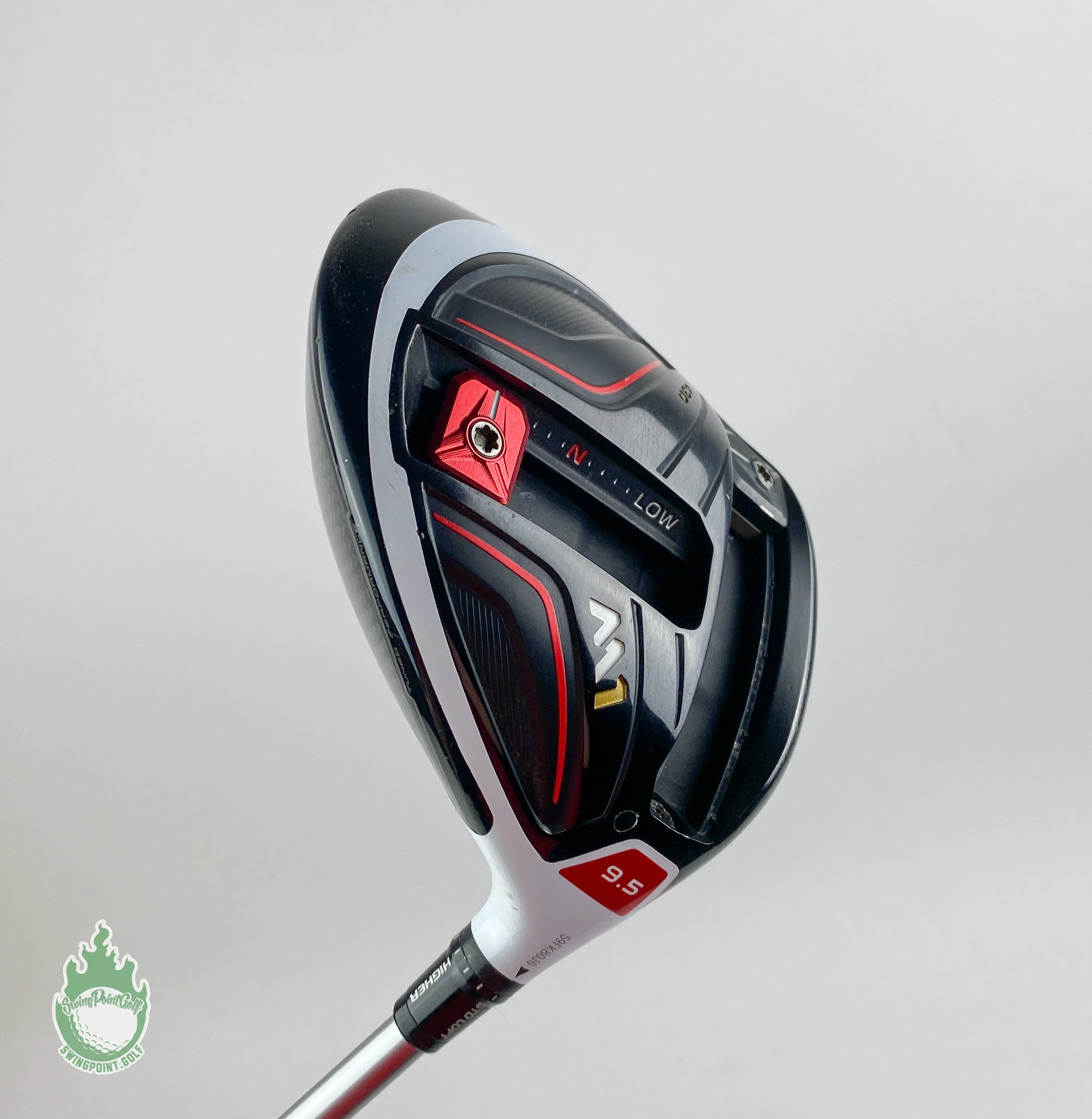 Used RH TaylorMade M1 430 Driver 9.5* Tensei Red 60g Stiff Graphite Golf Club 4 Used RH TaylorMade M1 430 Driver 9.5* Tensei Red 60g Stiff Graphite Golf Club - Image 2