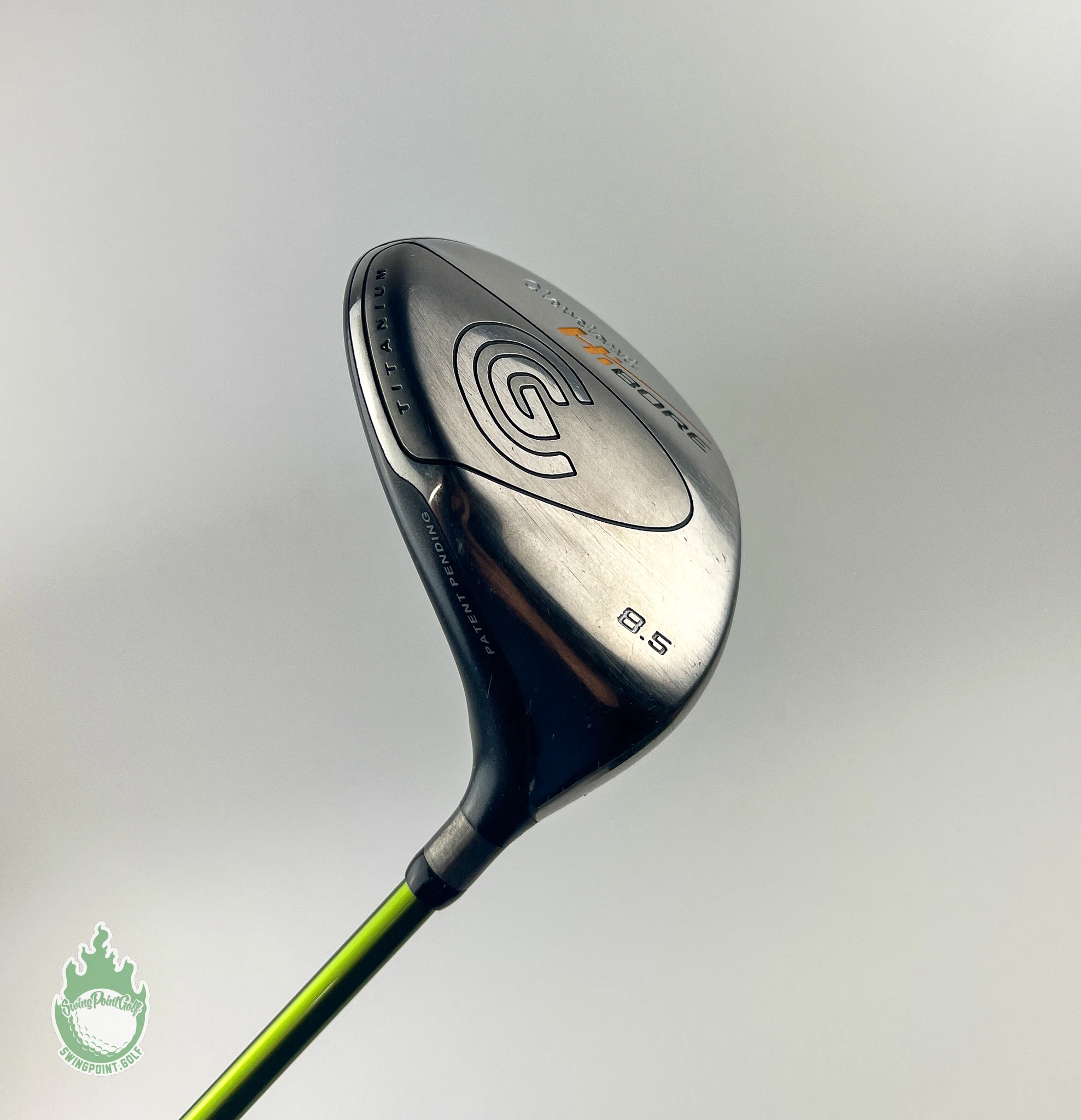 Used RH Cleveland HiBore Driver 8.5 Aldila NV 65g Stiff Flex Graphite Golf Club 3 Used RH Cleveland HiBore Driver 8.5 Aldila NV 65g Stiff Flex Graphite Golf Club