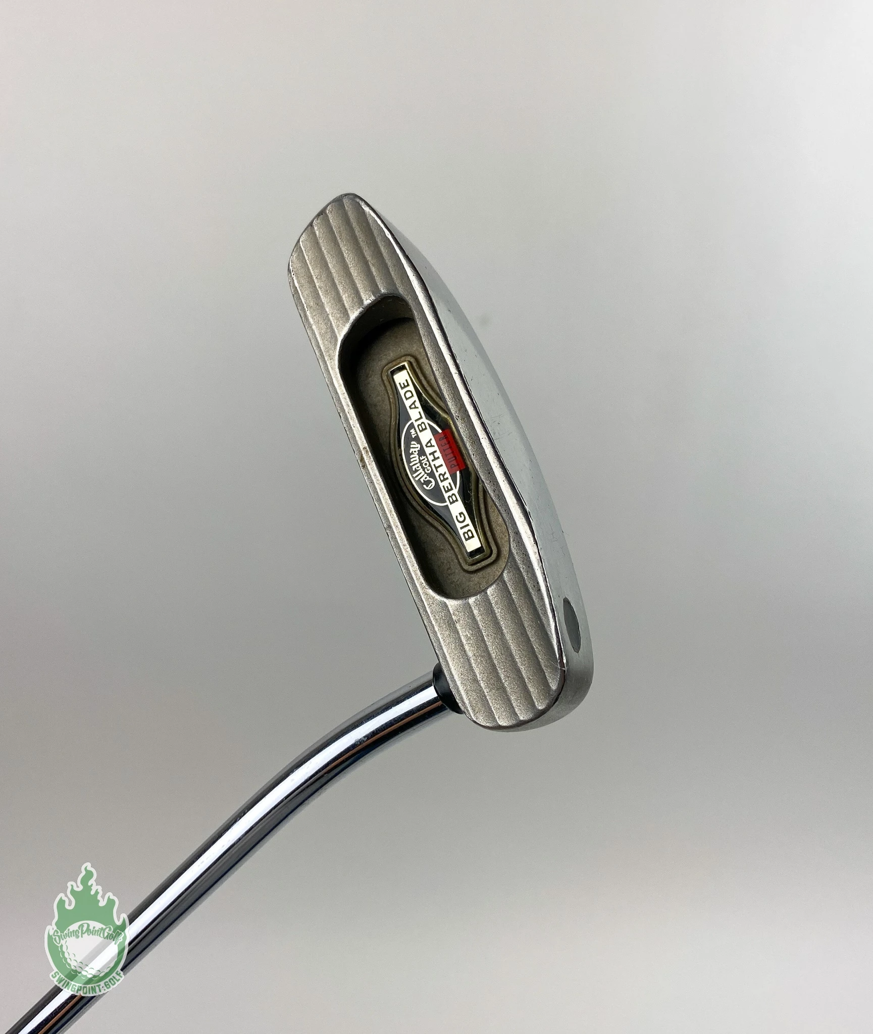 Used Right Handed Callaway Big Bertha 1996 Steel Blade Golf Putter 4 Used Right Handed Callaway Big Bertha 1996 Steel Blade Golf Putter - Image 2