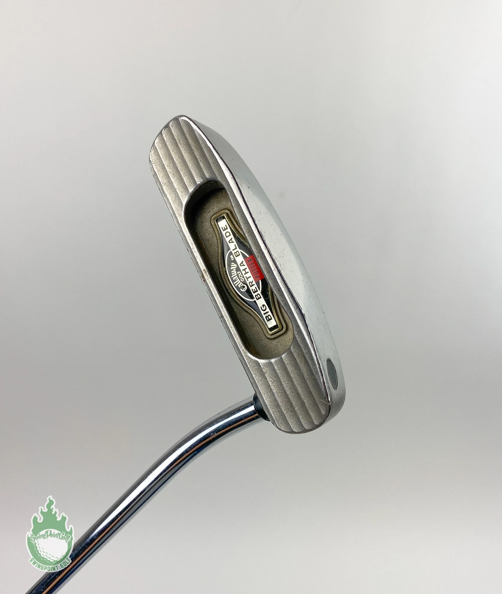 Used Right Handed Callaway Big Bertha 1996 Steel Blade Golf Putter 5 Used Right Handed Callaway Big Bertha 1996 Steel Blade Golf Putter - Image 3