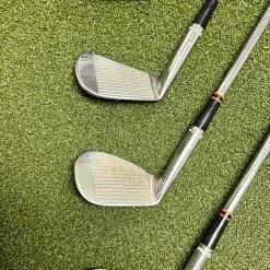 Used Ben Hogan Power Thrust Irons 2-9 Pro Fit Regular Flex Steel Golf Club Set -Callaway Club Shop IMG 4428