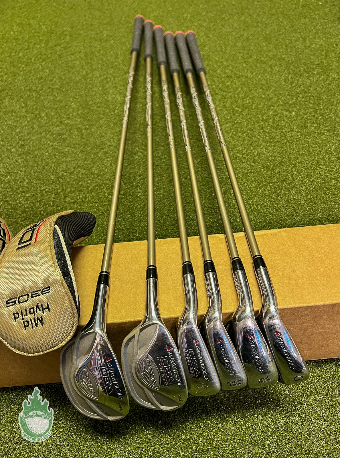 Adams Golf LEFT HANDED Adams Idea A30S Long Hybrid Iron-PW,SW,GW Ladies Graphite Golf Set 5 Adams Golf LEFT HANDED Adams Idea A30S Long Hybrid Iron-PW,SW,GW Ladies Graphite Golf Set - Image 3
