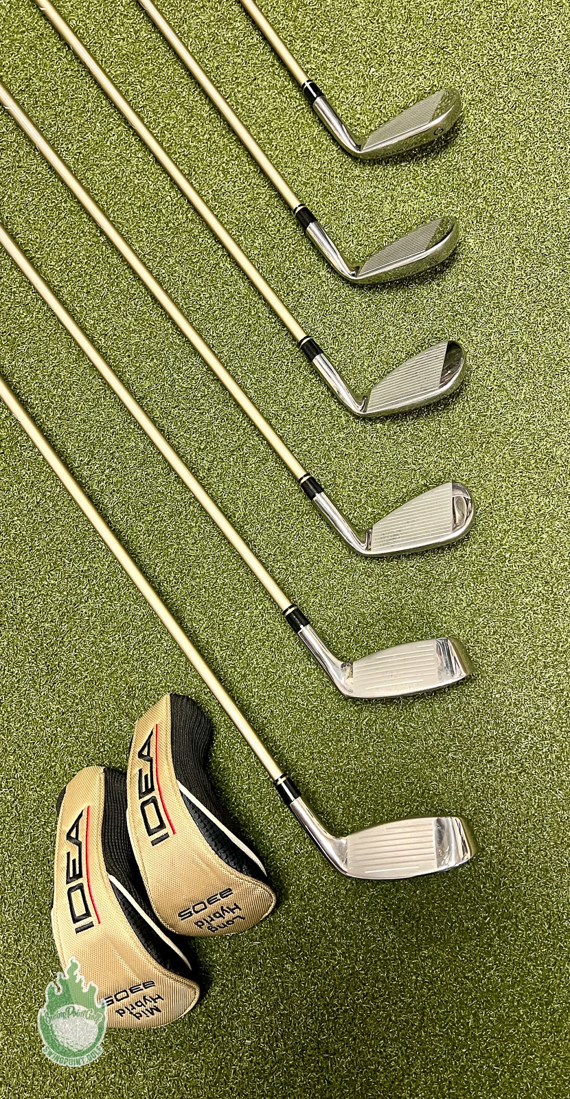Adams Golf LEFT HANDED Adams Idea A30S Long Hybrid Iron-PW,SW,GW Ladies Graphite Golf Set 13 Adams Golf LEFT HANDED Adams Idea A30S Long Hybrid Iron-PW,SW,GW Ladies Graphite Golf Set - Image 11