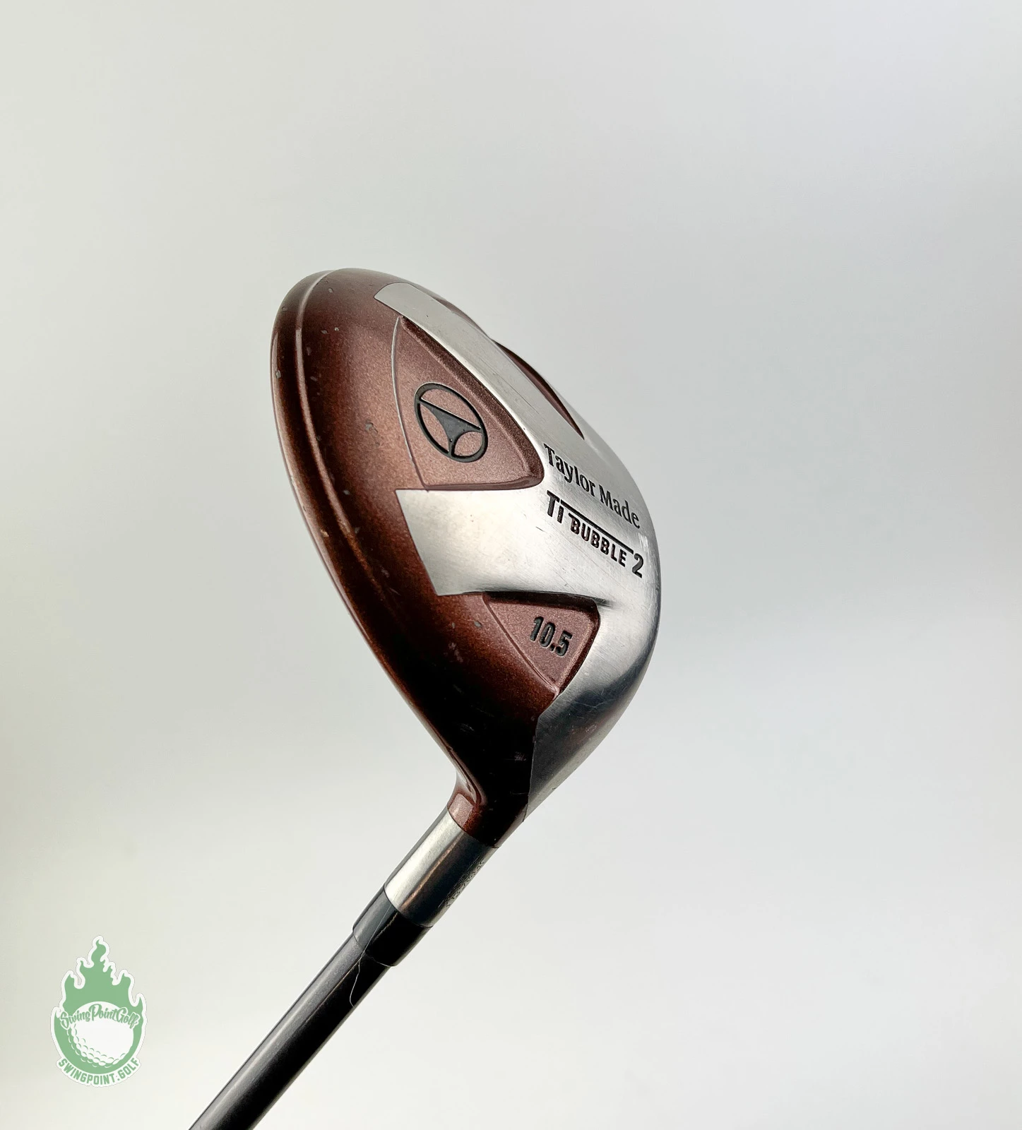 Used RH Taylormade TI Bubble 2 Driver 10.5* 90g Stiff Flex Graphite Golf Club 4 Used RH Taylormade TI Bubble 2 Driver 10.5* 90g Stiff Flex Graphite Golf Club - Image 2