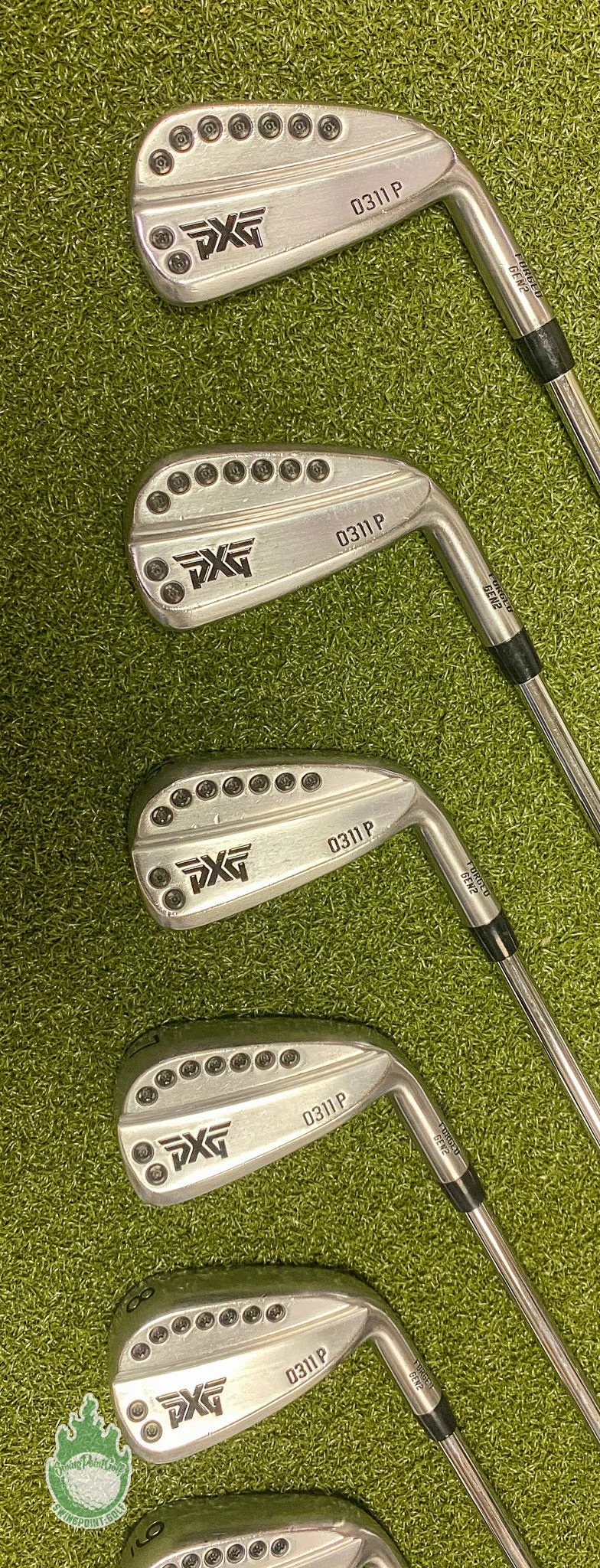 Used PXG 0311P Forged Gen 2 Irons 4-PW/GW Elevate Tour Stiff Steel Golf Set 7 Used PXG 0311P Forged Gen 2 Irons 4-PW/GW Elevate Tour Stiff Steel Golf Set - Image 5