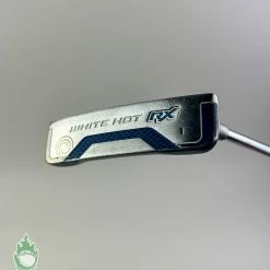 Used Right Hand Odyssey White Hot RX 1 34″ Putter Steel Golf Club W/ Headcover