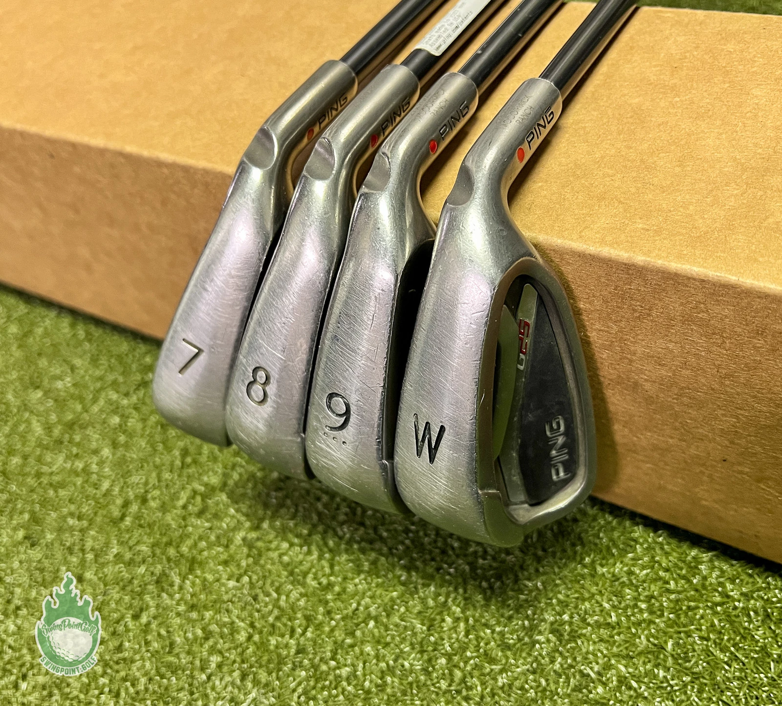 Used RH Ping Red Dot G25 Irons 7-PW TFC 80 Ladies Flex Graphite Golf Set 2 Used RH Ping Red Dot G25 Irons 7-PW TFC 80 Ladies Flex Graphite Golf Set