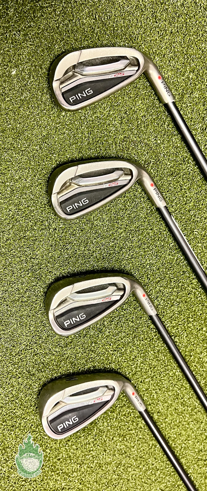 Used RH Ping Red Dot G25 Irons 7-PW TFC 80 Ladies Flex Graphite Golf Set 8 Used RH Ping Red Dot G25 Irons 7-PW TFC 80 Ladies Flex Graphite Golf Set - Image 7